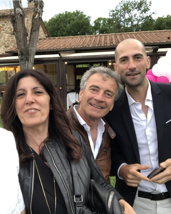 Cinzia, Livio e Manuel