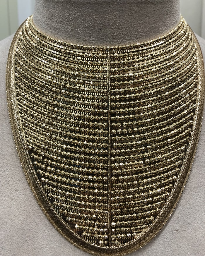 Collana in oro da donna