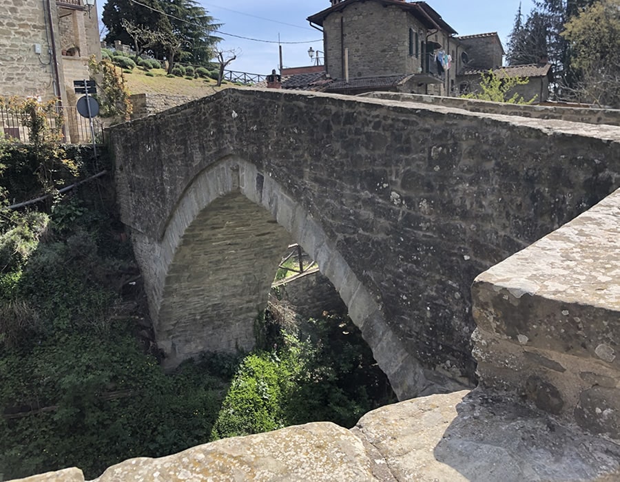 Ponte alla Piera in Toscana provincia di Arezzo